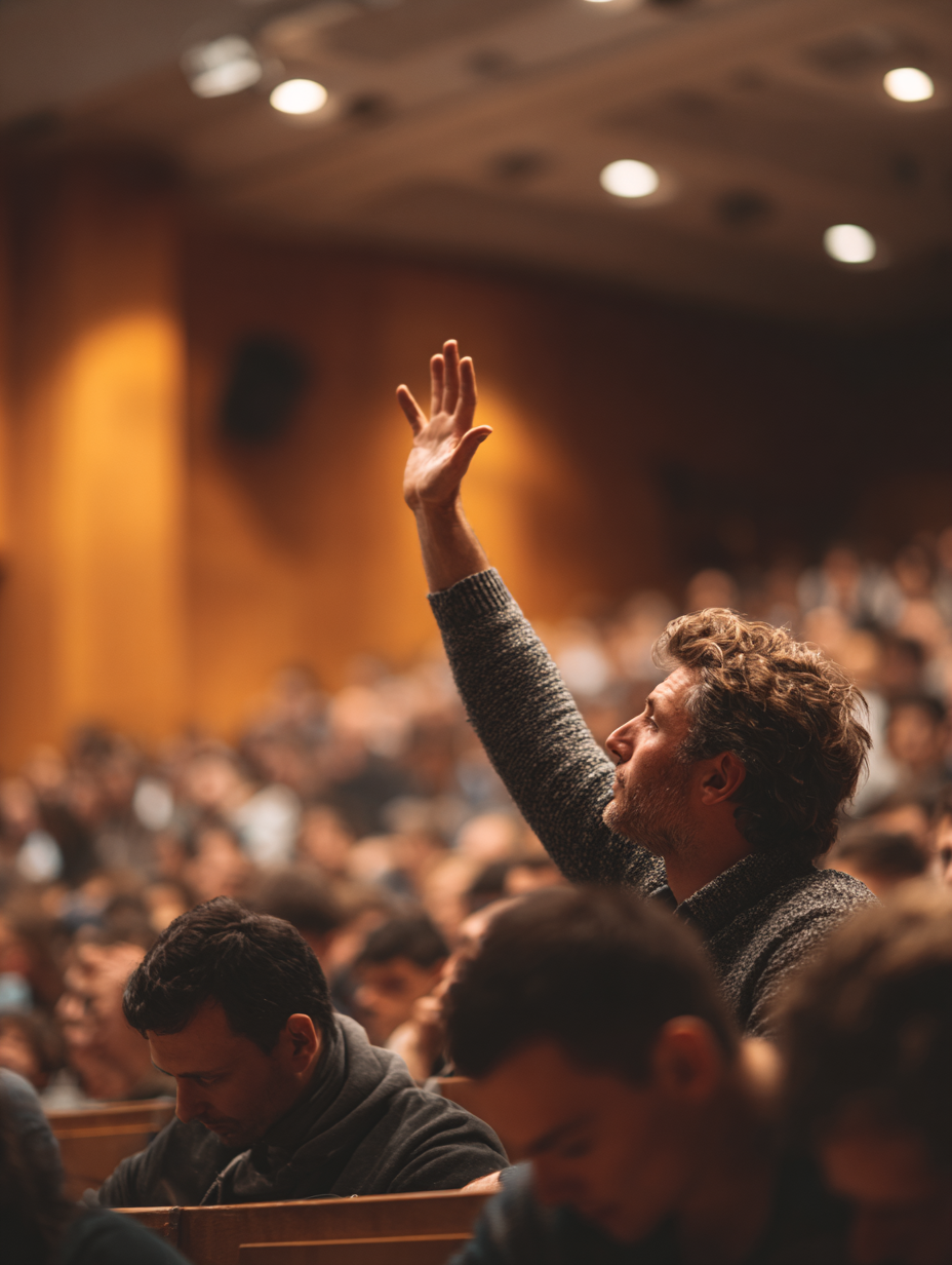 The one guy who volunteered